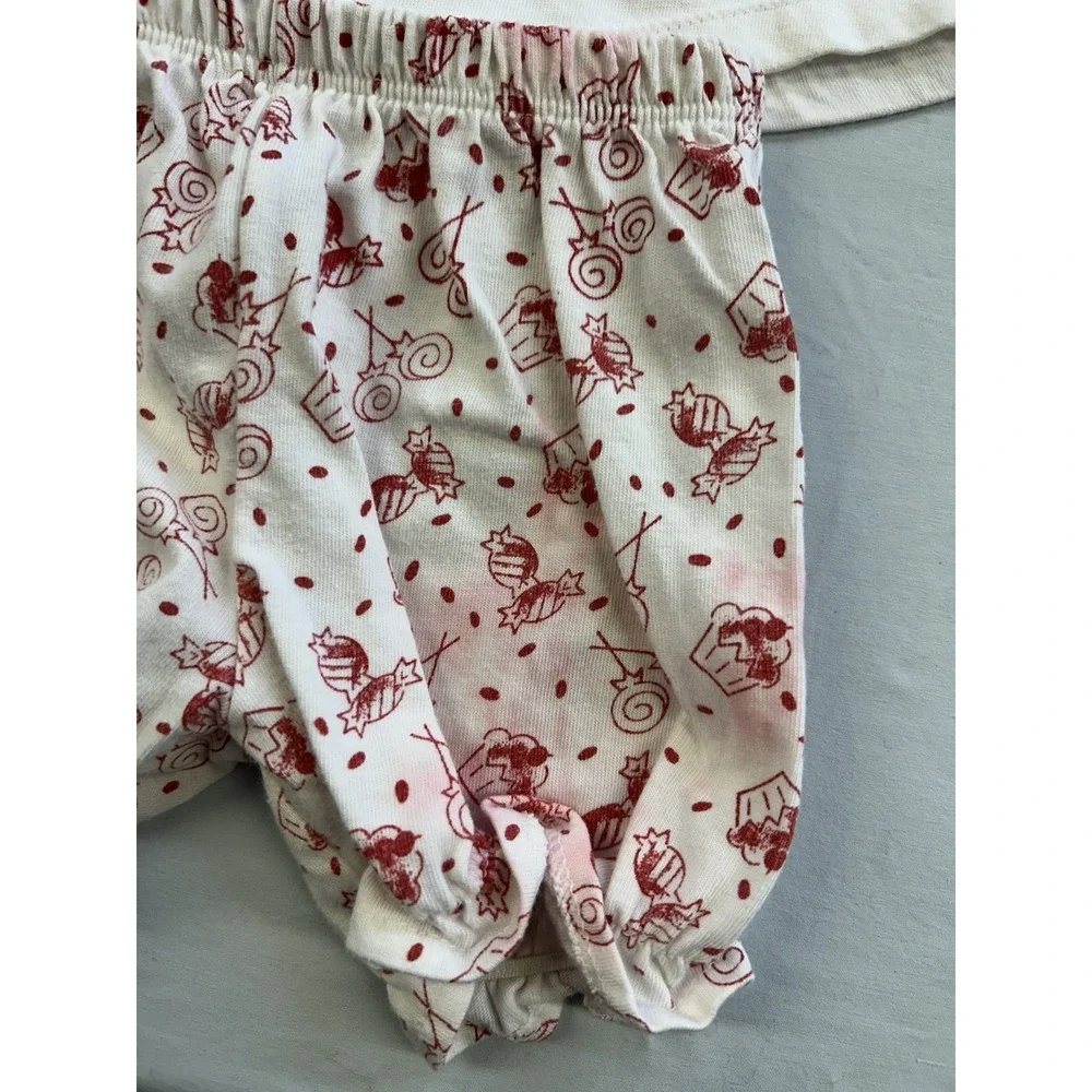 Vintage 1990s Whiskers Baby 2 Pc Outfit Size 6-9 Months